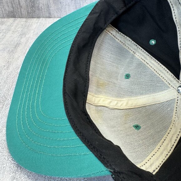 Vtg 90s Klaussner Racing Team Mike Wallace 90 Hat Cap Snap Back NASCAR Snap Back - Picture 6 of 7